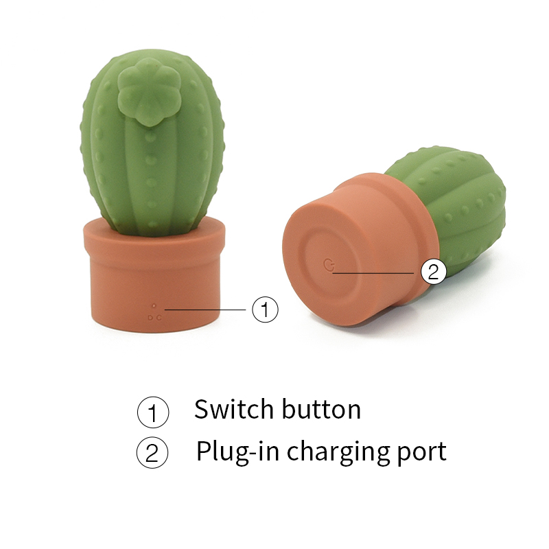 Flower Pot Cactus vibes Silicone elegant package - Shenzhen Zhimo Technology Co., Ltd.