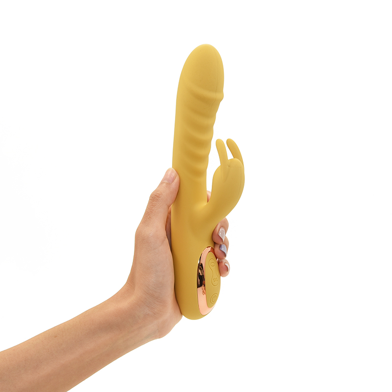 Заводська ціна Big Rabbit Dildo Thrusting Vibrator Sex Toy для жінок 10 частот вібрації